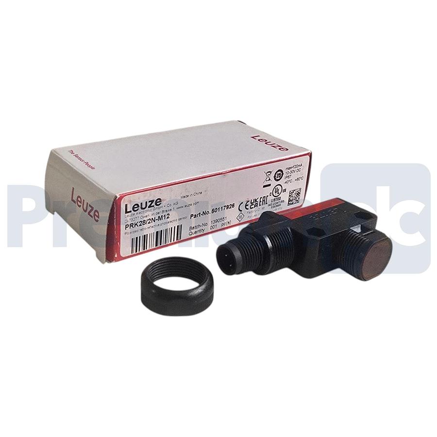 Used Leuze PRK28/2N-M12 | 50117926 Polarized Photoelectric Sensor M12 Connection NSMP