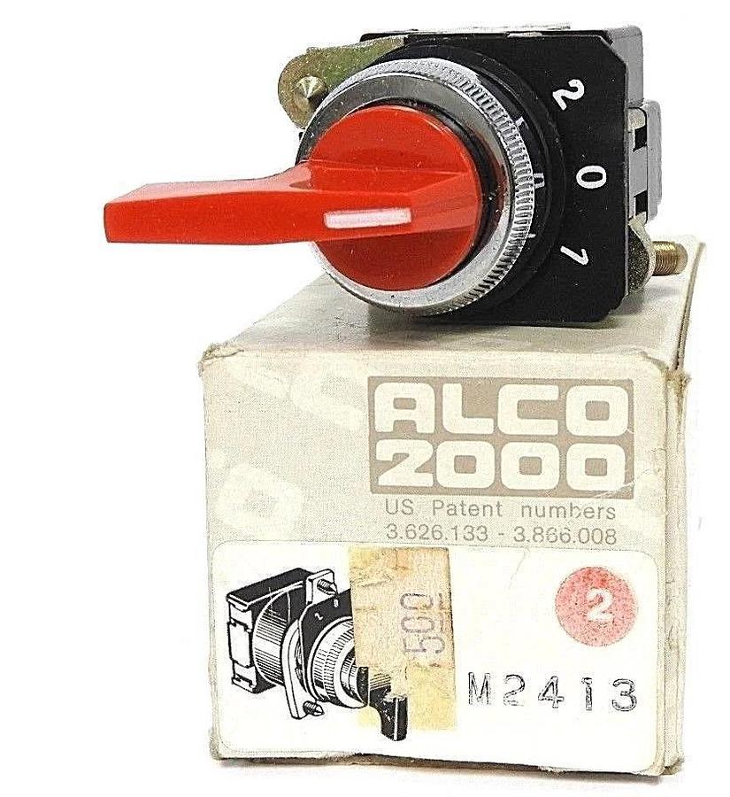 Used NIB ALCO M2413 SELECTOR SWITCH SERIES 2000