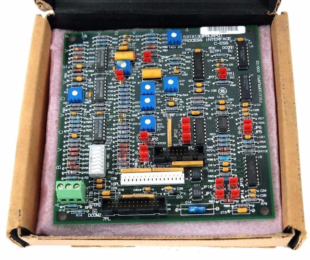Used NIB GE GENERAL ELECTRIC 531X133PRUAPG1 PROCESS INTERFACE C-ESS F31X133PRUAPG1