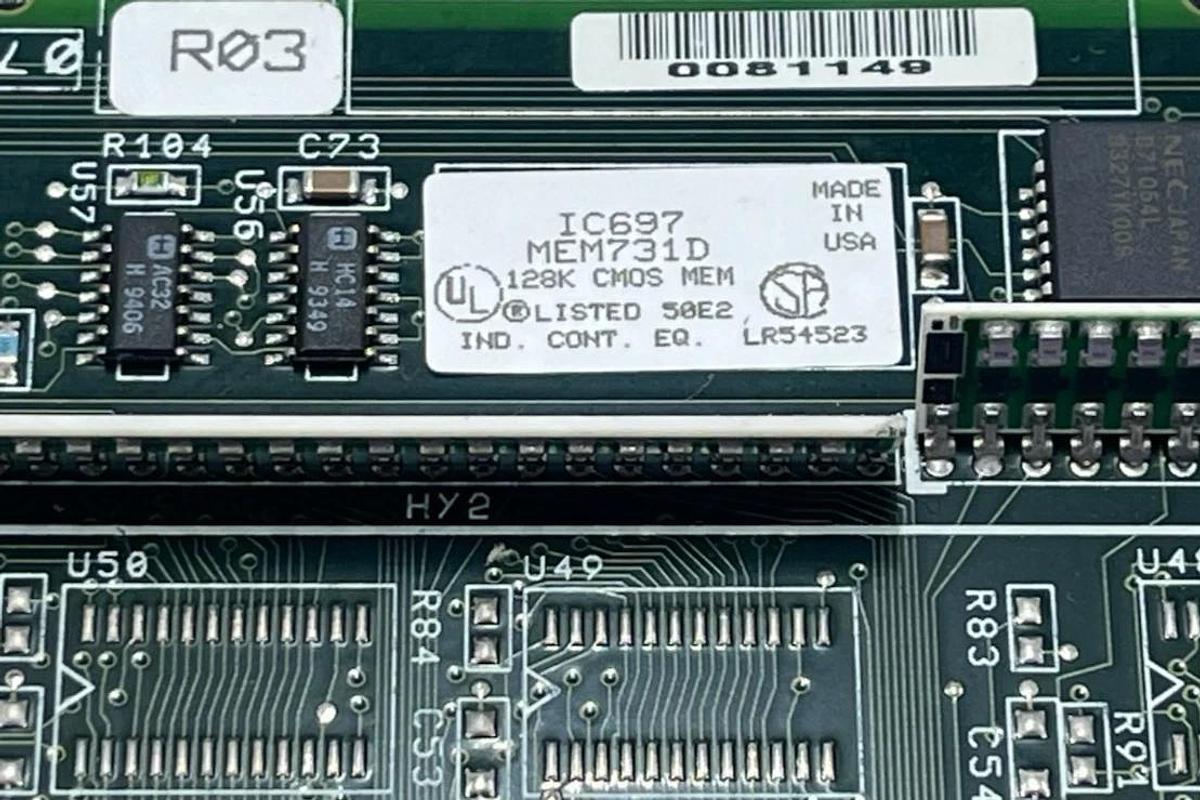 GE Fanuc IC697MEM731D Expansion Memory Module 128K CMOS | CMPE1 44A735351-G01