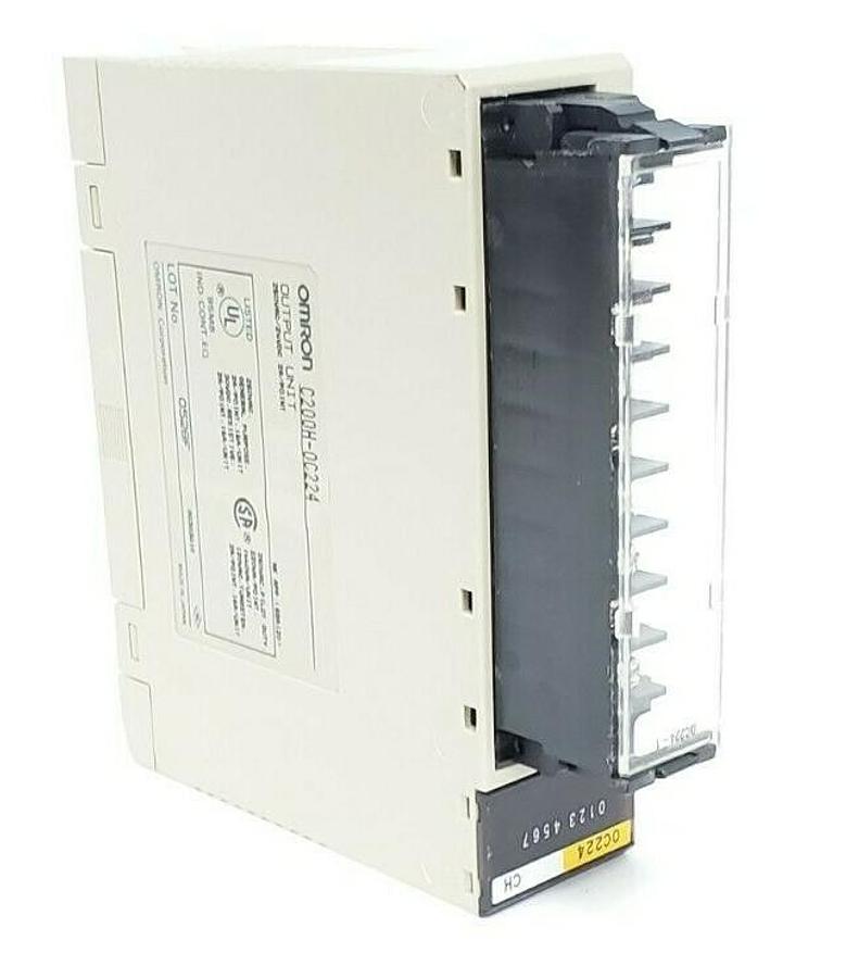 Used OMRON C200H-0C224 OUTPUT UNIT C200H-OC224 250VAC/24VDC, 2A/POINT