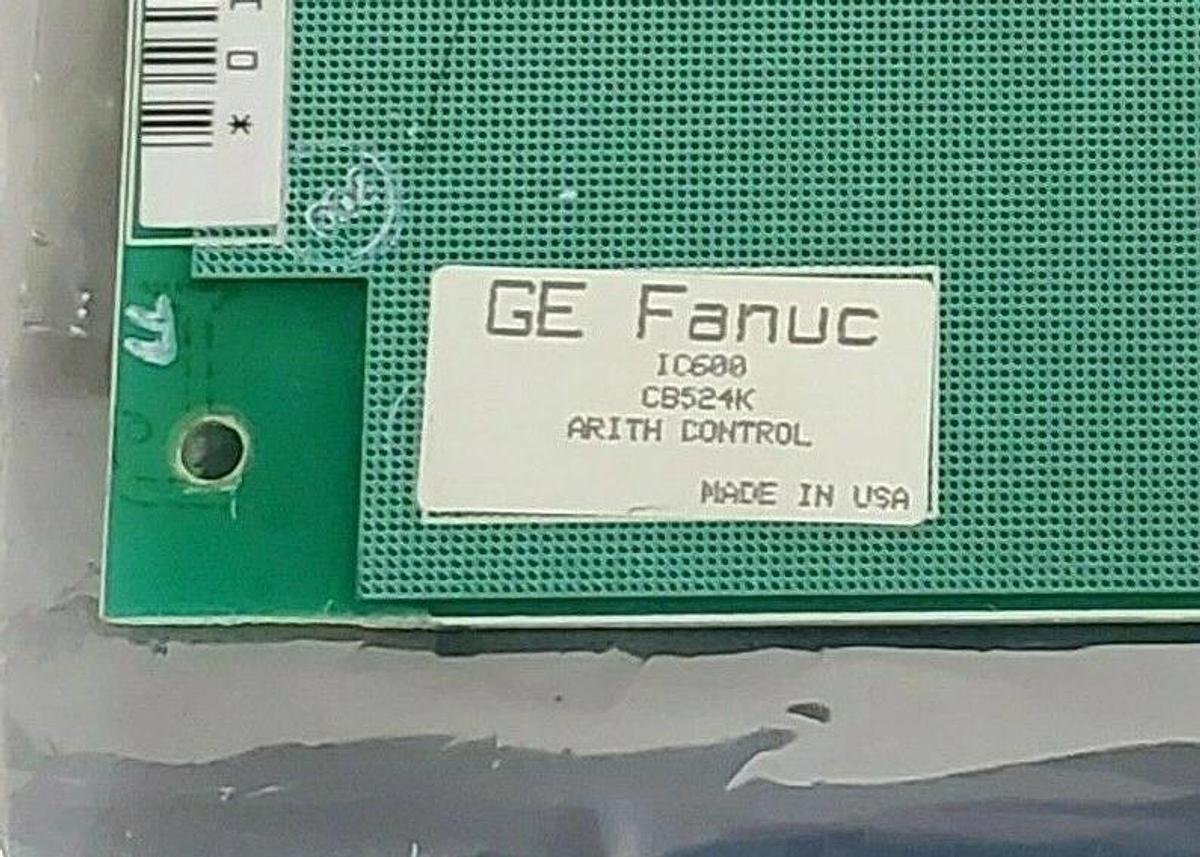 Used GE FANUC IC600CB524K ARITHMETIC CONTROL MODULE ALU3 44A720733-G01 IC600CB524