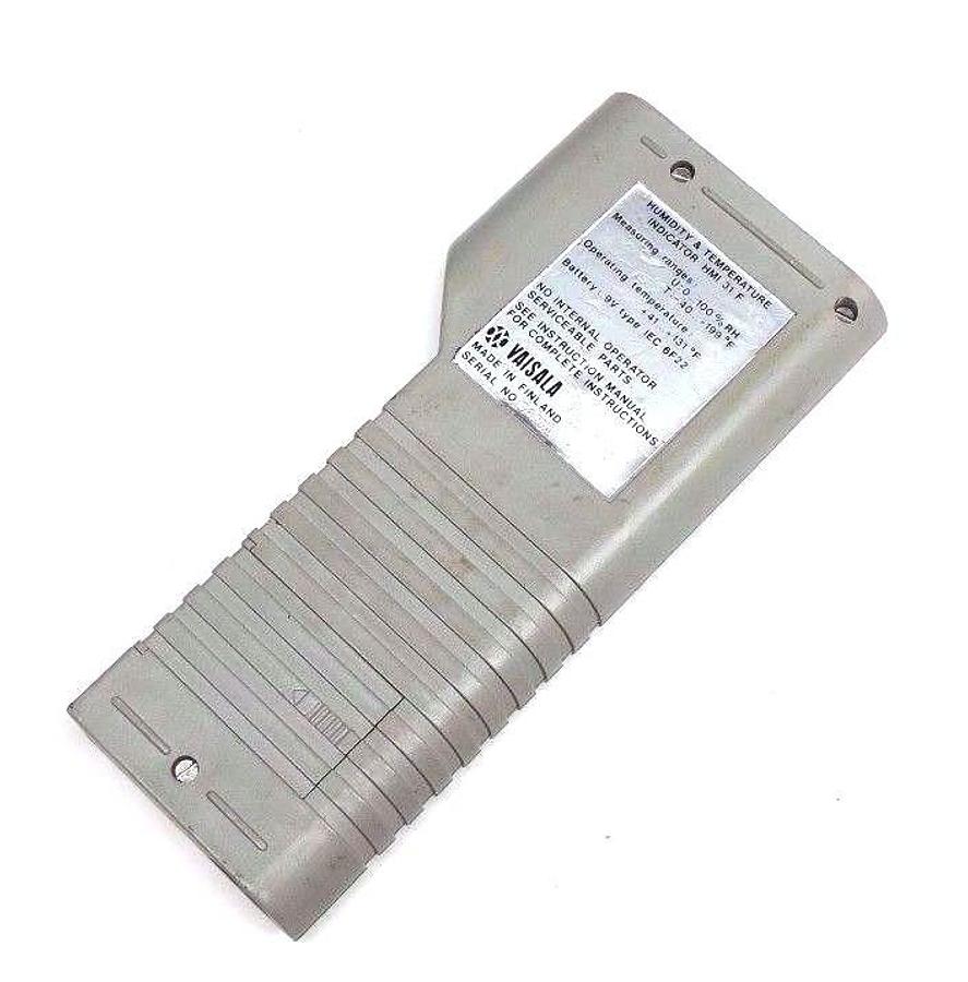 Used VAISALA HMI-31 HUMIDITY & TEMPERATURE INDICATOR HMI31F