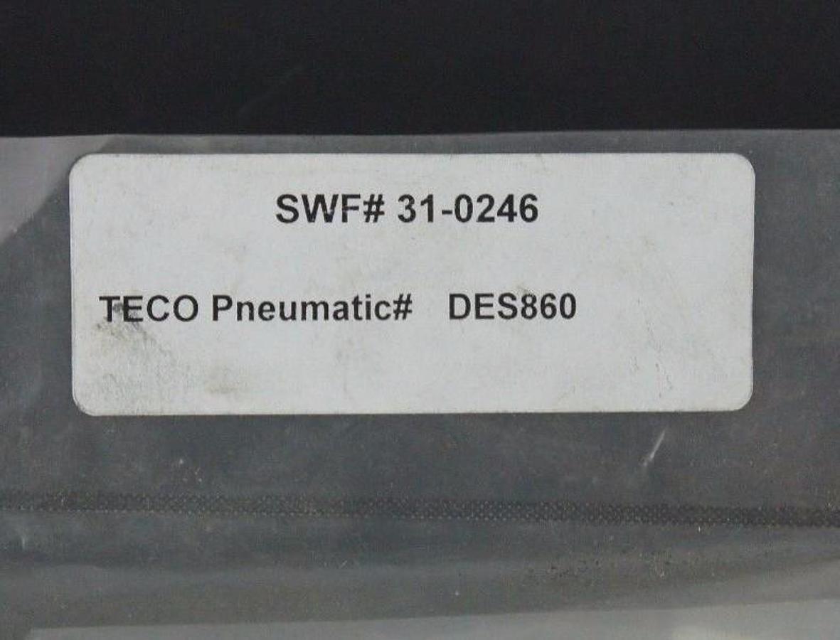 Used NEW TECO PNEUMATIC DES-858 ACCESSORY KIT 31-0244, CSK-15-13U, AJK-153