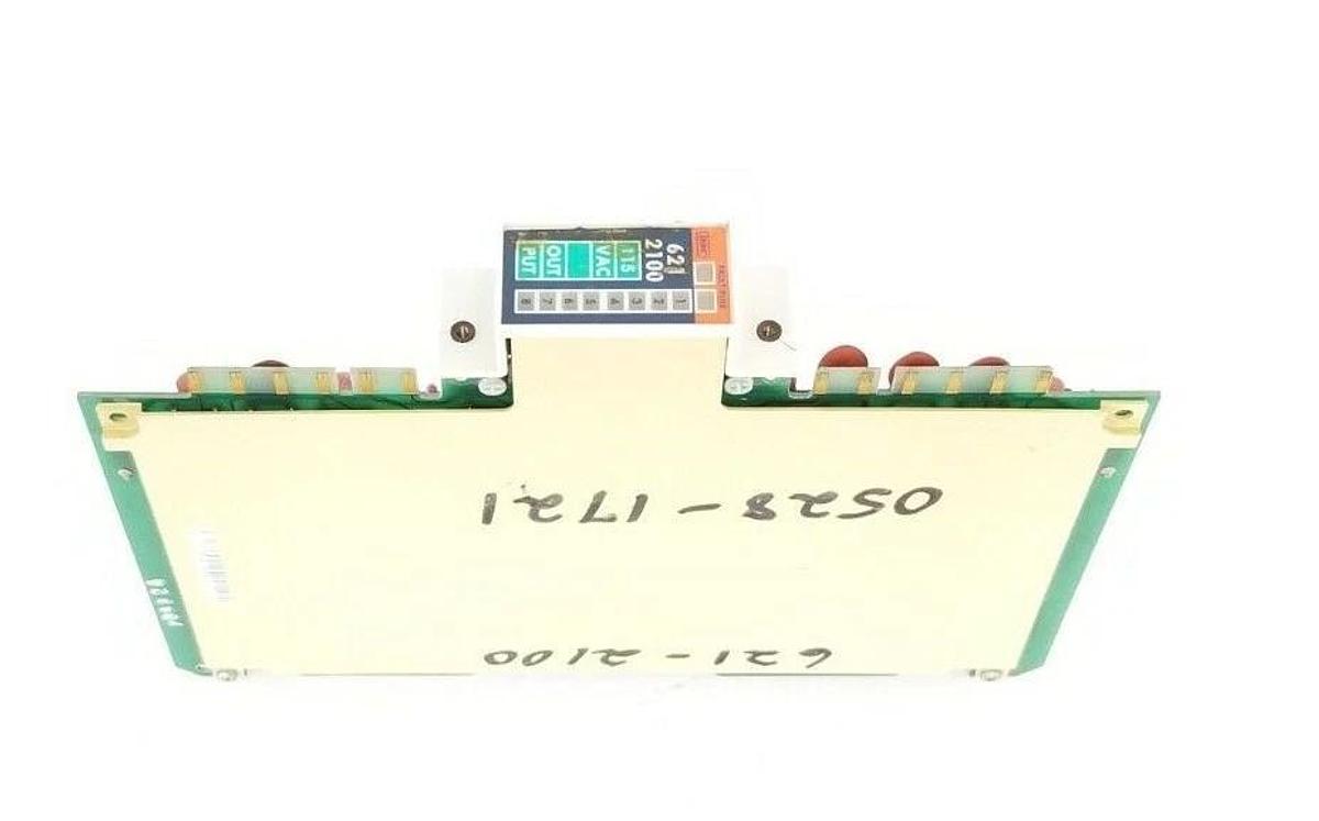 Used HONEYWELL 621-6200 OUTPUT MODULE 115VAC PCA REV. D W/O WIRING ARMS 6216200