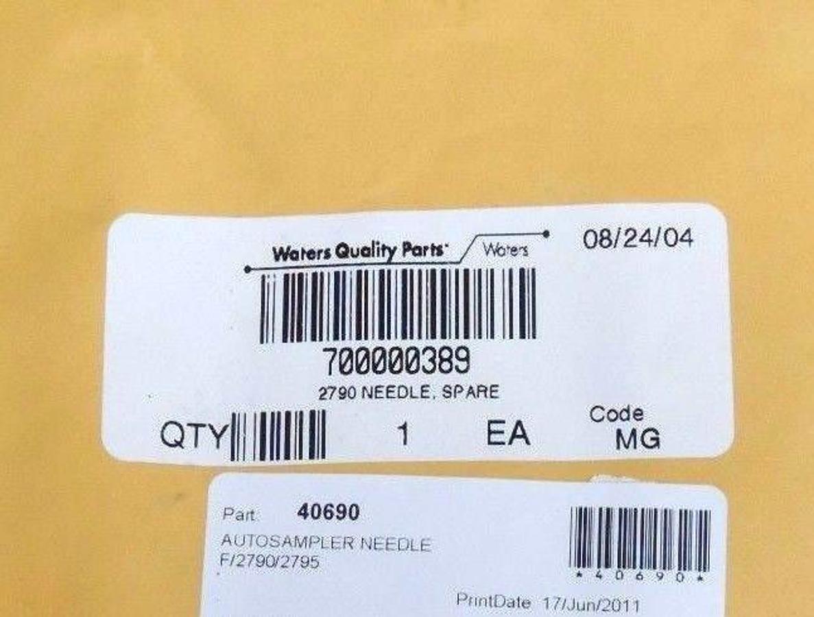 NEW SEALED WATERS 700000389, 2790 NEEDLE SPARE