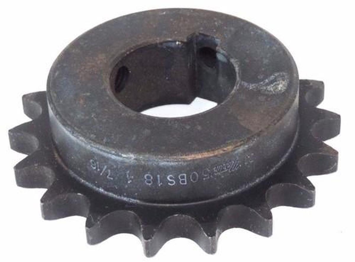 Used LOT OF 2 NIB MARTIN 50BS18-1-7/16 ROLLER SPROCKETS 1-7/16" BORE 18 TEETH