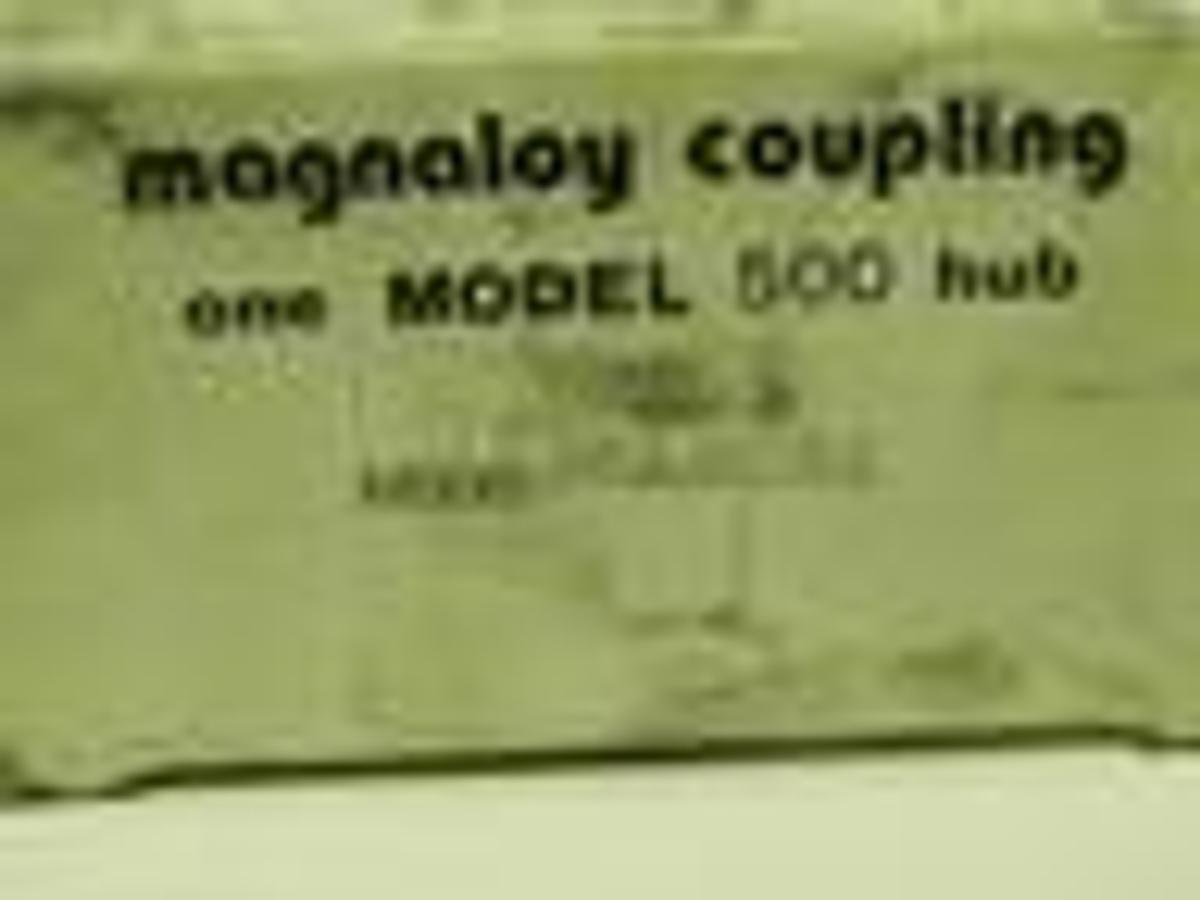 Used MAGNALOY COUPLING MODEL 500 HUB