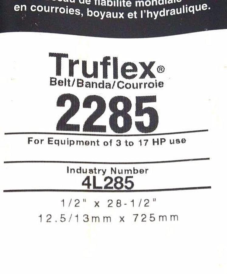 LOT OF 8 NEW GATES TRUFLEX V BELTS 4L250 4L285 4L470 4L280