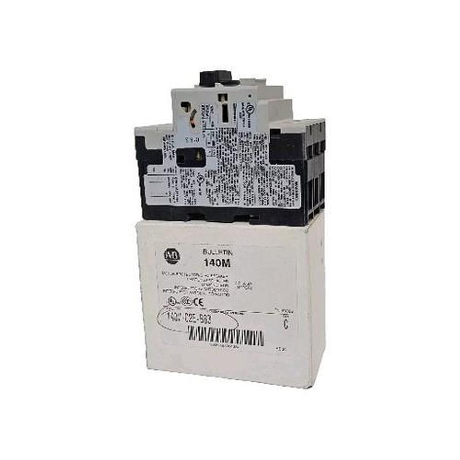 Used NIB ALLEN BRADLEY 140M-C2E-B63 MOTOR PROTECTOR / CIRCUIT BREAKER SER. C