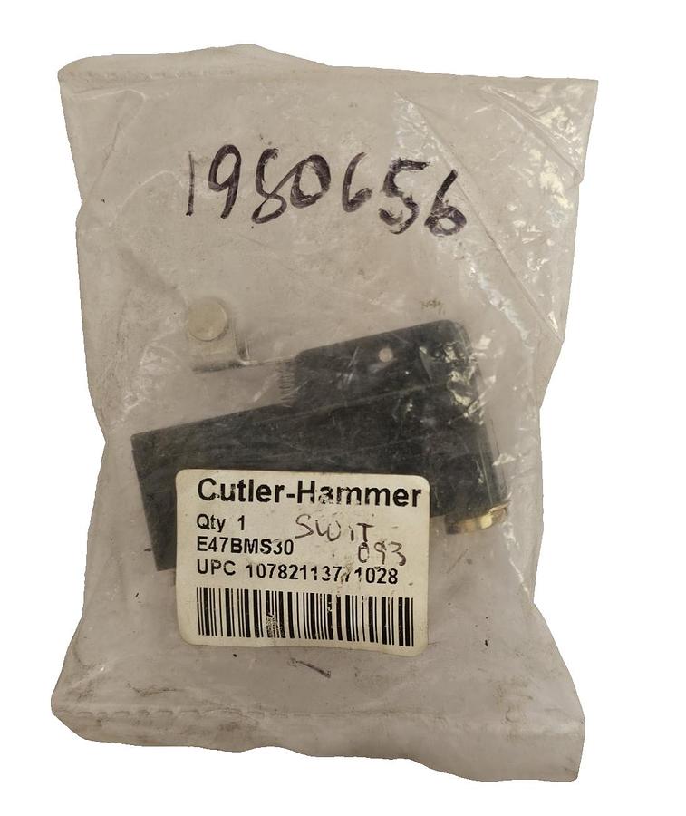 NEW EATON CUTLER-HAMMER E47BMS30 LIMIT SWITCH ROLLER LEVER 15A SER. A1