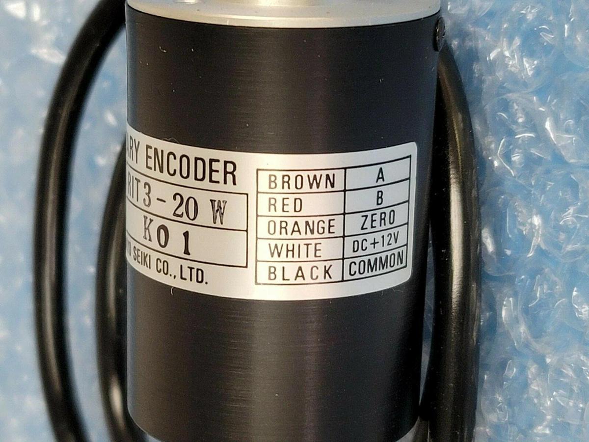 Used NIB TOKYO SEIKI RIT3-20W ROTARY ENCODER RIT320W DC-12V