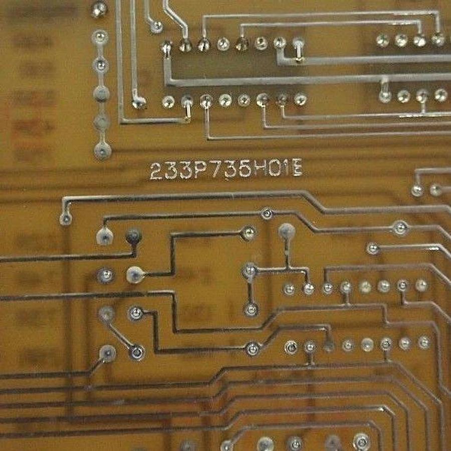 Used WESTINGHOUSE 233P735H01E STYLE: 1870A87 G02 FLT IND/SIG DET MODULE