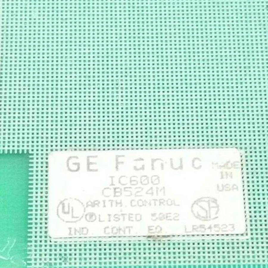 Used GE FANUC IC600CB524M ARITH. CONTROL MODULE FAB. NO. 44A720854-001R04/3