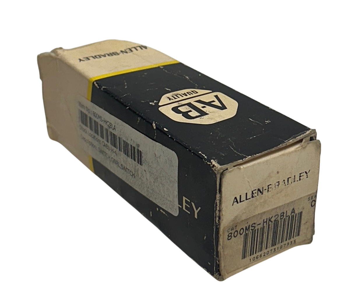 Used ALLEN BRADLEY 800MS-HK2BLA /C BULLETIN 800MS SELECTOR SWITCH 300VAC 10A NSMP