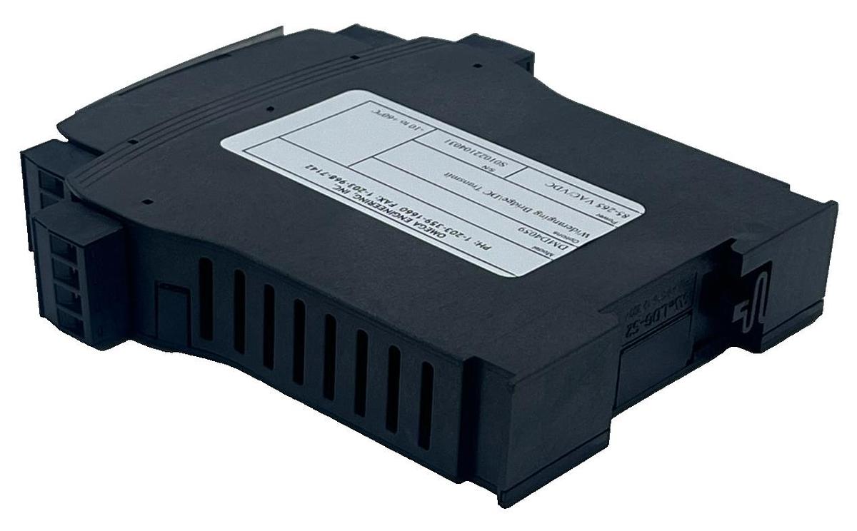 Used OMEGA DMD4059 Strain Gauge to DC Transmitter Signal Conditioner 1200V Iso, NSNP