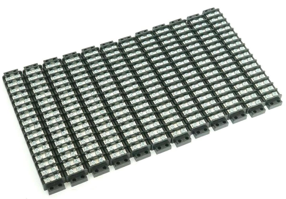 LOT OF 12 NEW MOLEX / BEAU TERMINAL STRIPS BEAU-78 32 POSITION BEAU 78