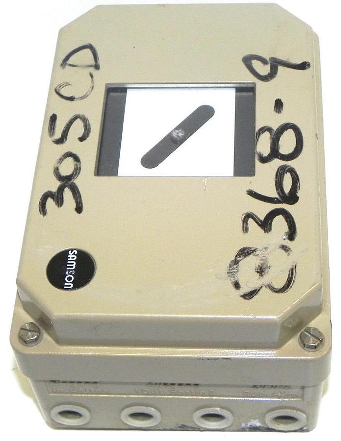Used SAMSON 3771-0 PNEUMATIC POSITIONER 37710 FABR. NR. 190098