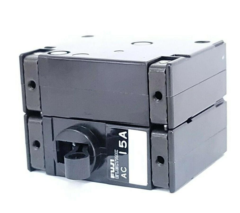 Used NEW FUJI ELECTRIC CP32E/15 CIRCUIT PROTECTOR AC 250V 50/60HZ 15A 1000A