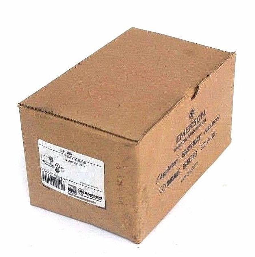 NIB APPLETON LR67 GRAYLOY FM7 CONDUIT BODY TYPE LR, 2"