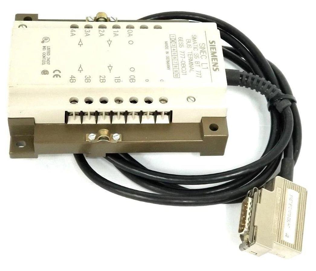 NEW SIEMENS 6ES5 777-0BC01 SINEC L1 SIMATIC S5 BT 777 BUS TERMINAL 6ES57770BC01