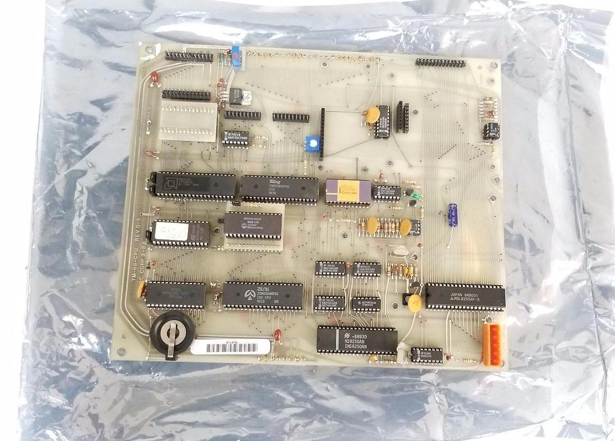 Refurbished REPAIRED IDC TM-88-CPU REV. D-3 CONTROL BOARD TM88CPU TM88 CPU