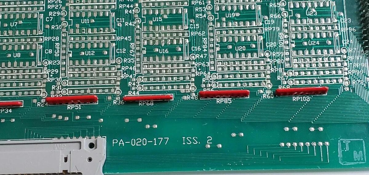 Used LOT OF 8 CEAC LINE CONTROL PA-020-177 PCB CIRCUIT BOARDS ISS. 2