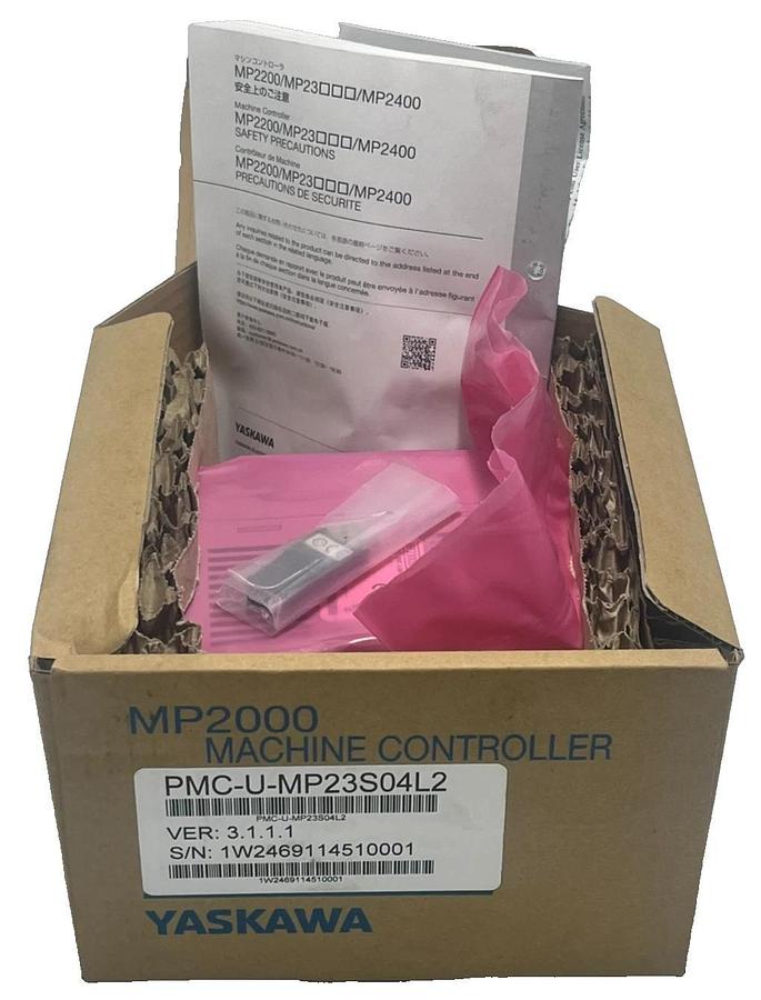Yaskawa PMC-U-MP23S04L2 MP2300Siec 4-Axis Machine Controller Ver 3.1.1.1 NSMP