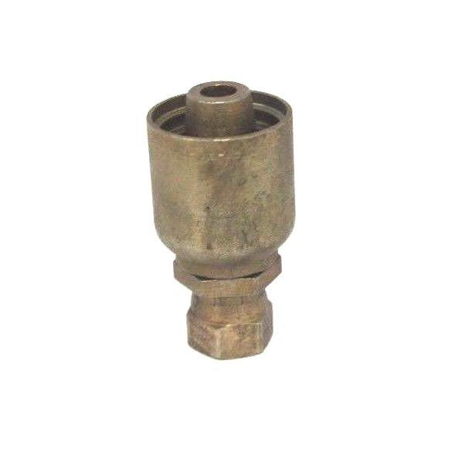 Used LOT OF 5 NEW PARKER 10643-8-12 FEMALE JIC 37 DEG SWIVEL ADAPTERS 1/2" NPT