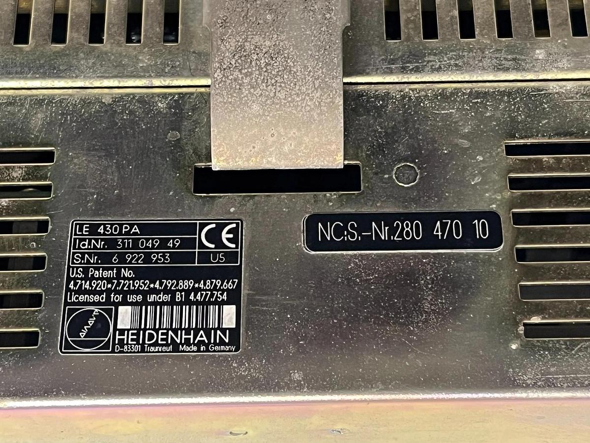 Used HEIDENHAIN LE 426 PB Logic Unit PLC Controller LE426PB Id. Nr. 312 284-01