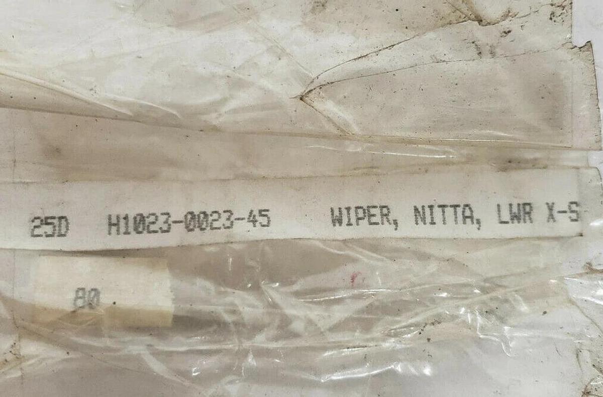 NEW OKUMA H1023-0023-45 WIPER SET 25D NITTA LWR X-SLIDE H1023-0025-15