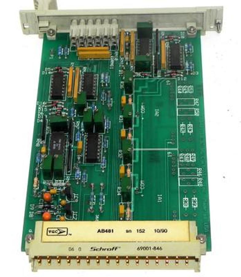 Used VG CONTROLS AB481 CONTROL MODULE AB 481, AB481
