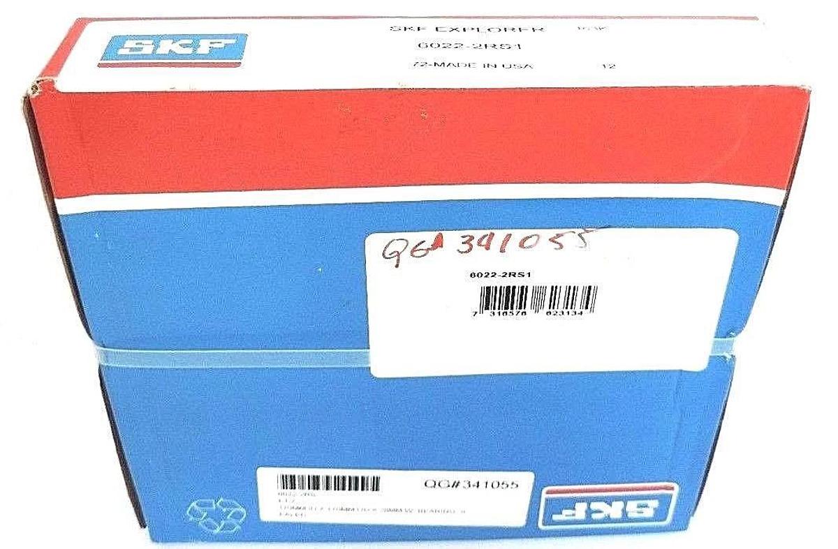Used FACTORY SEALED SKF 6022-2RS1 BALL BEARING 110MM BORE 170MM OD 28MM W, 60222RS1