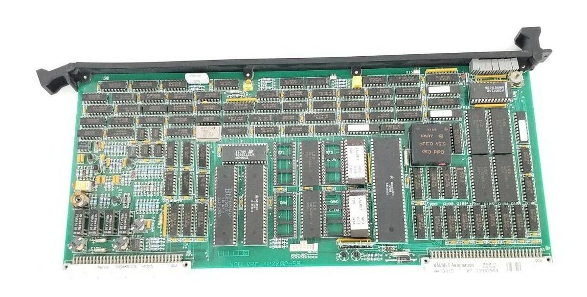 Used VALMET METSO AUTOMATION A413015 NCU BOARD NCU VPA 420002-5B, 420002-5A