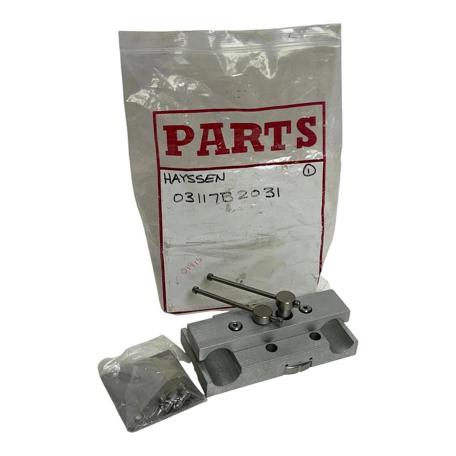 Hayssen 03117B2031 VFFS Packaging Machine Cross Seal Die Jaw Block