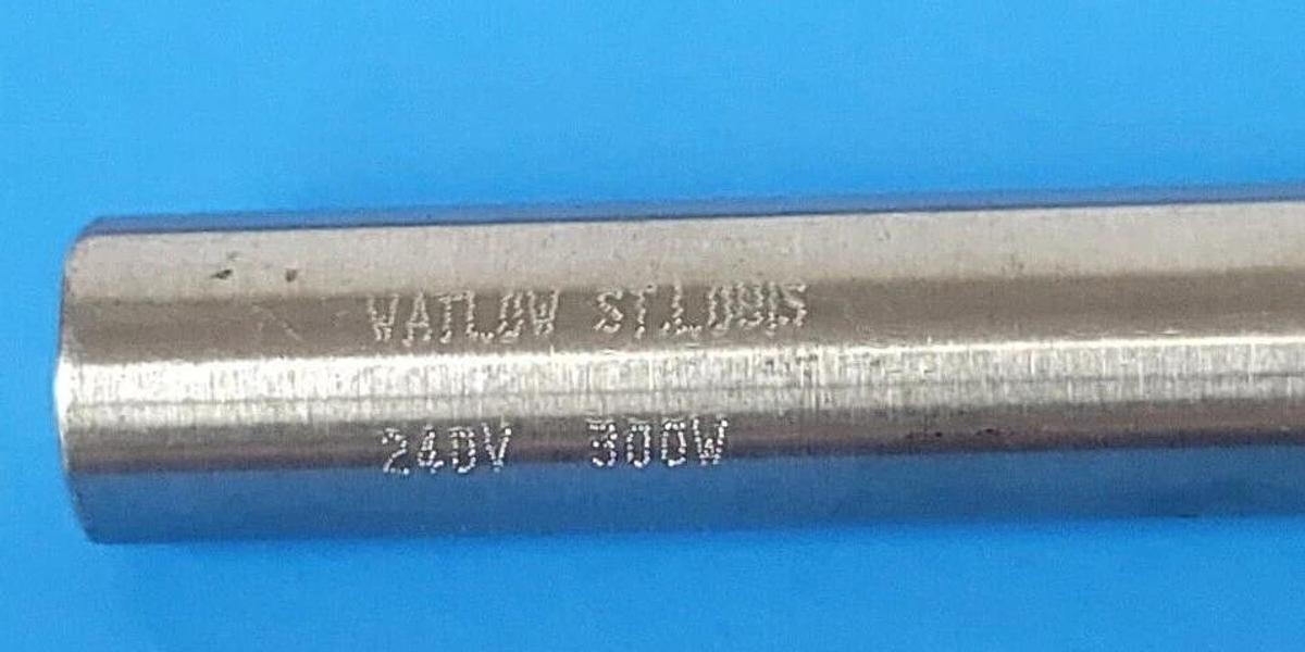 LOT OF 2 NEW WATLOW JBA111 FIREROD CARTRIDGE HEATER 1/2 IN. DIAMETER 240 VOLTS