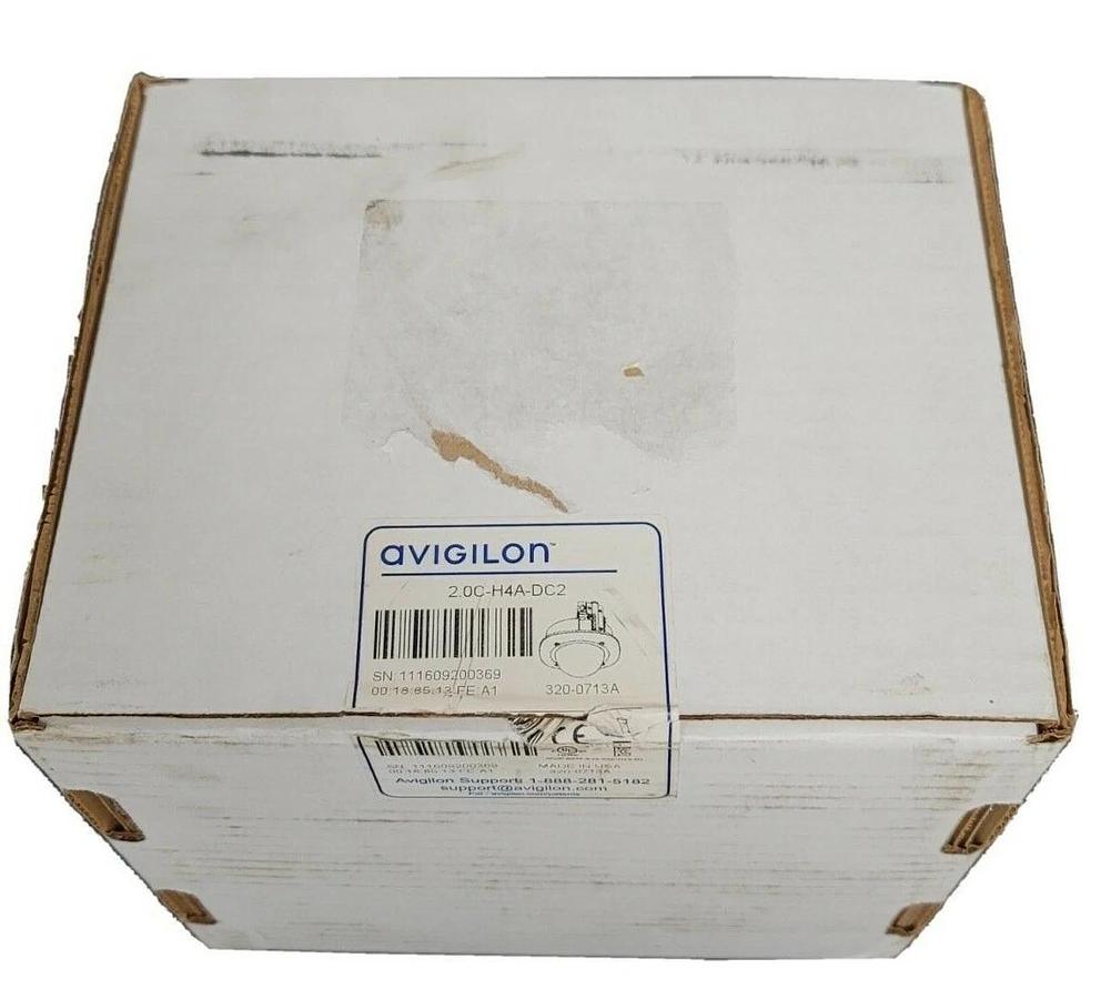 NEW AVIGILON 2.0C-H4A-DC2 H4 4K HD INDOOR IP DOME CAMERA 20CH4ADC2