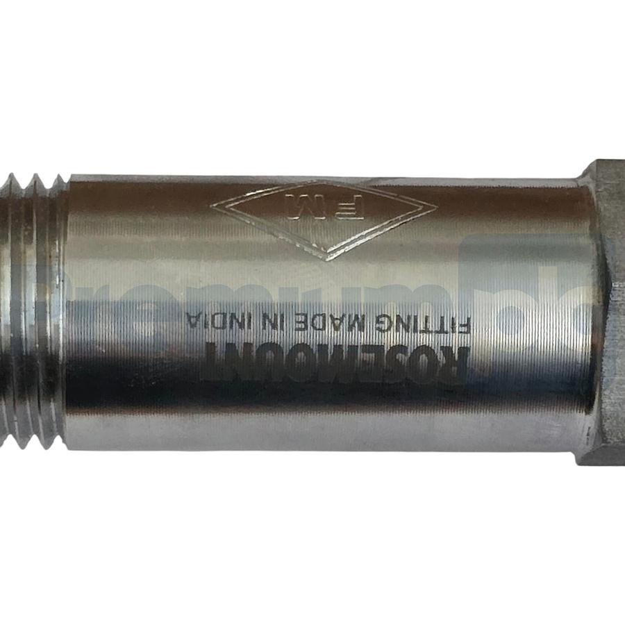 Used Rosemount Series 68 RTD Temperature Sensor Platinum 0068P21C30A100F62E5 NSMP