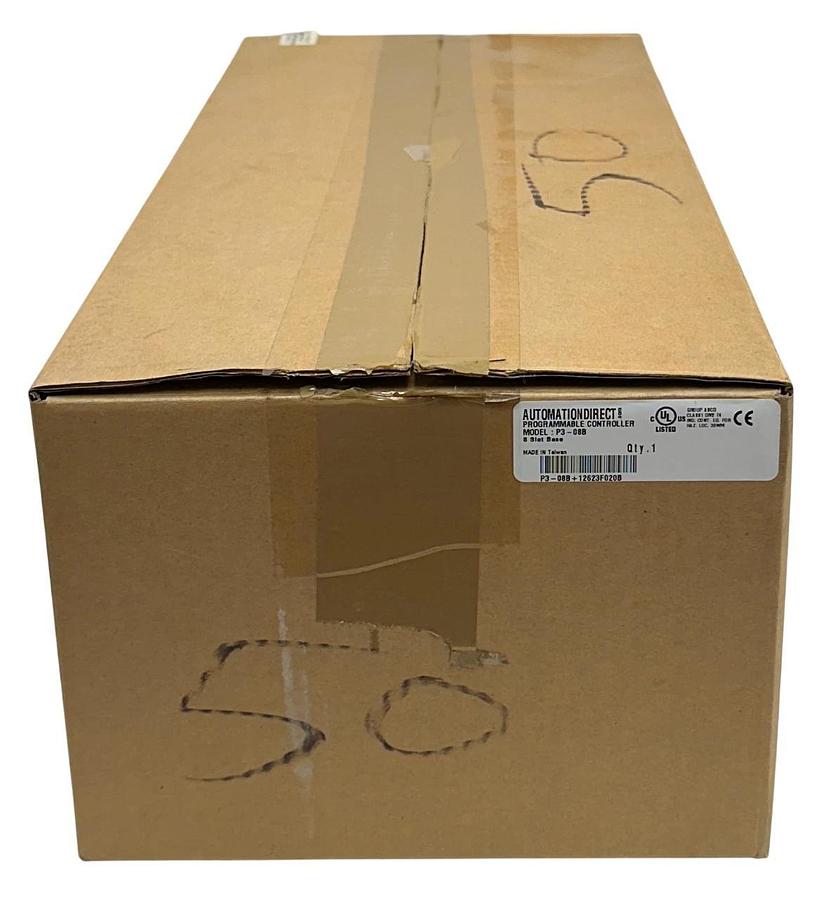 AUTOMATION DIRECT FACTS P3-08B / P308B Productivity3000 8-SLOT BASE / RACK NSMP
