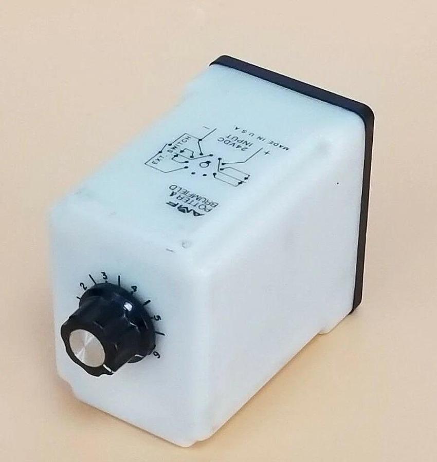 Used POTTER & BRUMFIELD CKD-38-39001 TIME DELAY RELAY 0.1 TO 1 SEC. 120VAC 10AMP