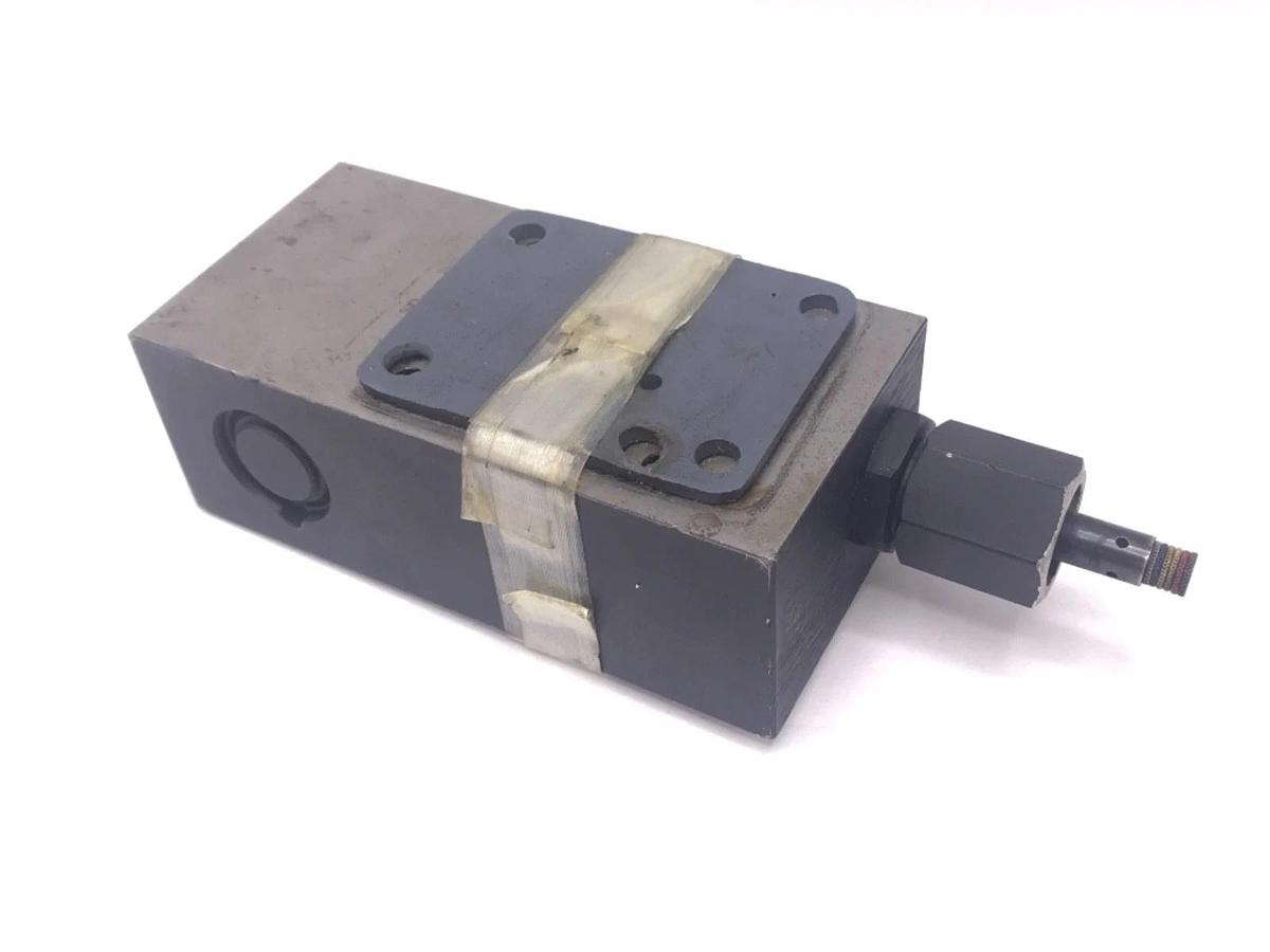 Used PARKER SI5157 HYDRAULIC FLOW CONTROL VALVE SI-5157