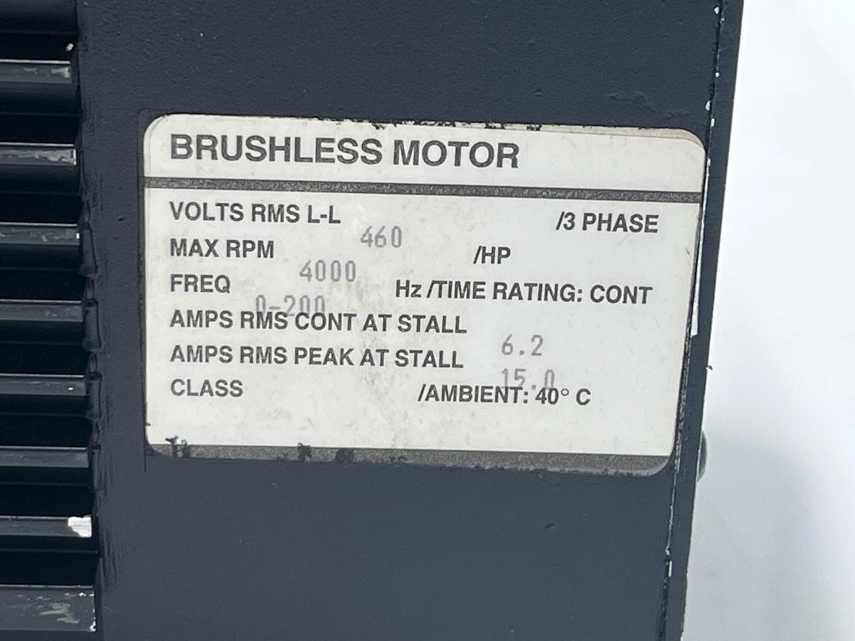 Used Reliance Electric 1326AS-B460F-21 Servo Motor 460V 2.8kW 4300RPM - Tested/Used