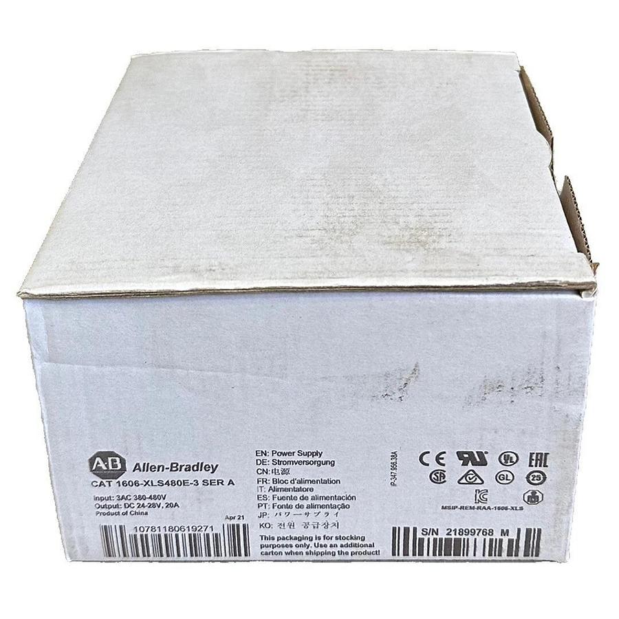 Used NEW ALLEN BRADLEY 1606-XLS480E-3 /A 1606-XLS AC/DC POWER SUPPLY 1606XLS480E3