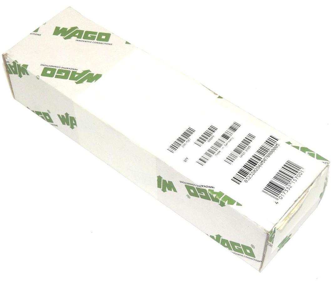 Used BOX OF 6 NEW WAGO 0905 RELAY SWITCH CONNECTORS 286-507
