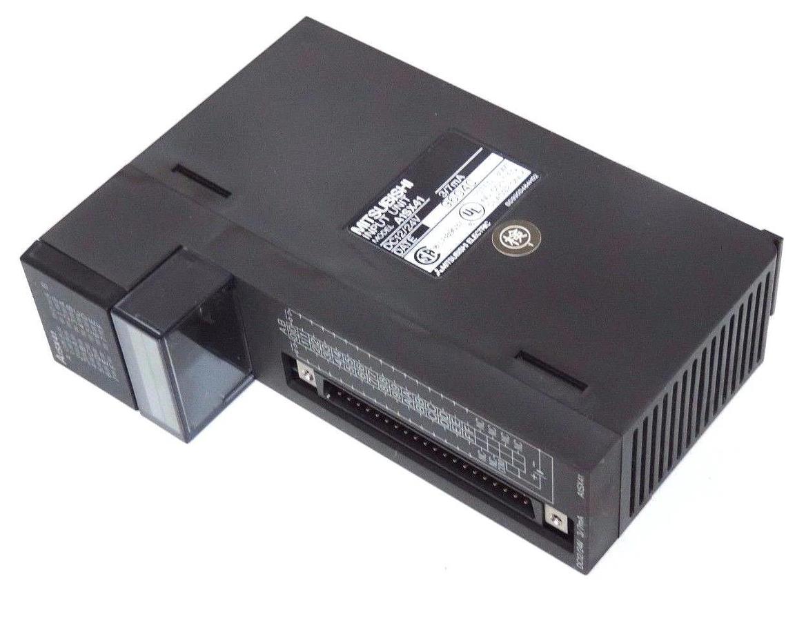 Used MITSUBISHI A1SX41 INPUT UNIT 32POINT 3-7MA 12-24VDC
