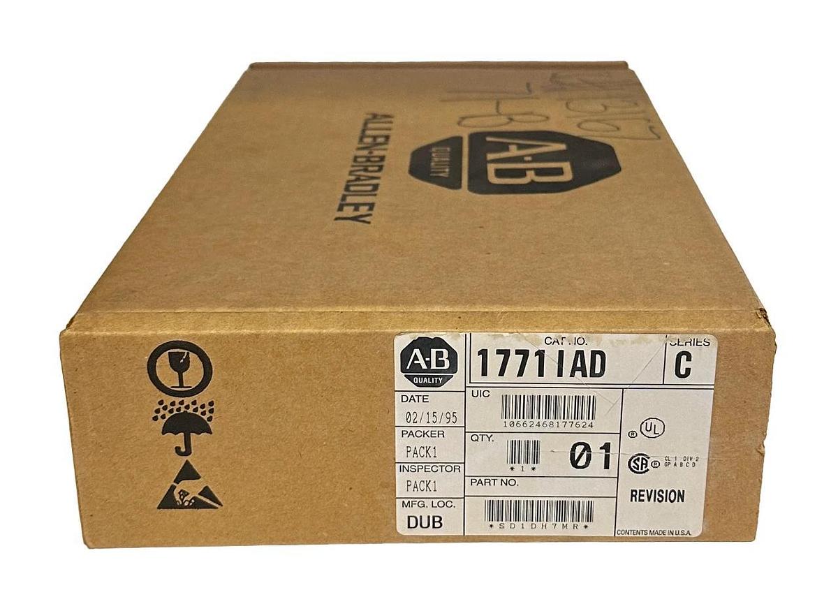 NEW ALLEN BRADLEY 1771-IAD /C PLC-5 16-PT DIGITAL INPUT MODULE 120V 1771IAD
