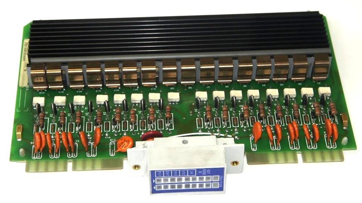 Used HONEYWELL 621-6550R OUTPUT MODULE 24VDC W/O WIRING HARNESS 6216550R
