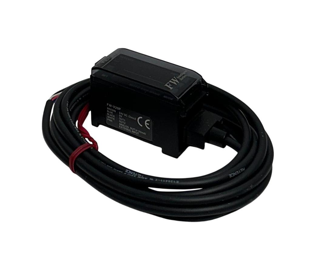 Used KEYENCE FW-V20P / FWV20P Intelligent Series AMPLIFIER PNP SENSOR 24VDC NSNP