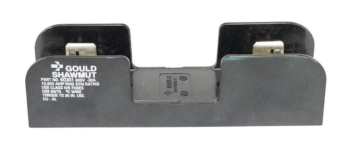 Used GOULD SHAWMUT 60301 FUSE HOLDER 600V, 30A, 1P