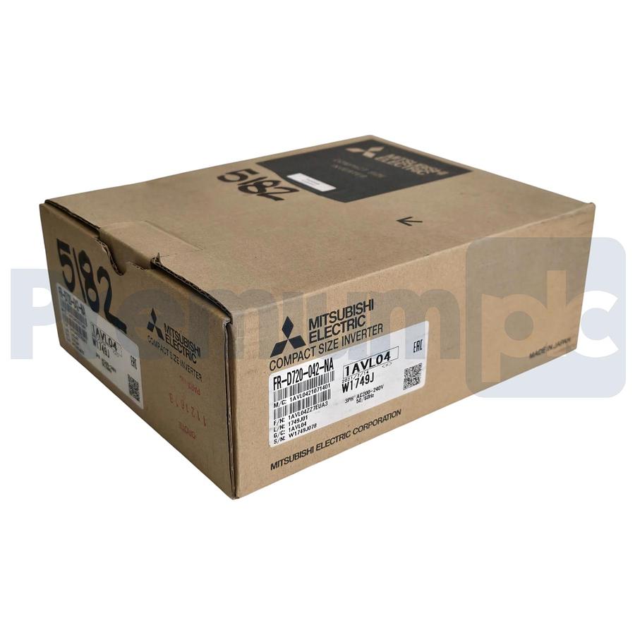 Used Mitsubishi FR-D720-042-NA FREQROL-D700 VFD/VSD Inverter 3-Ph 200-240V 1HP NSMP